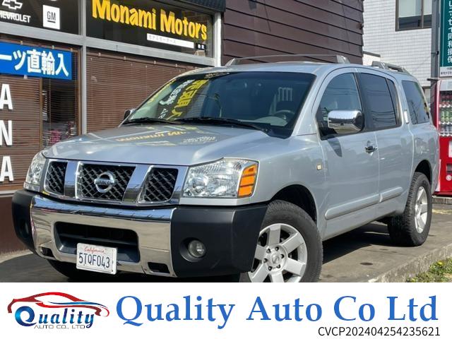 USA NISSAN ARMADA SE 2004 Silver 107000km Quality Auto